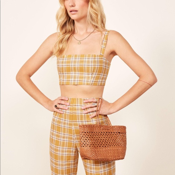 Reformation Other - Reformation Atlas top & Noble Pant in Cher